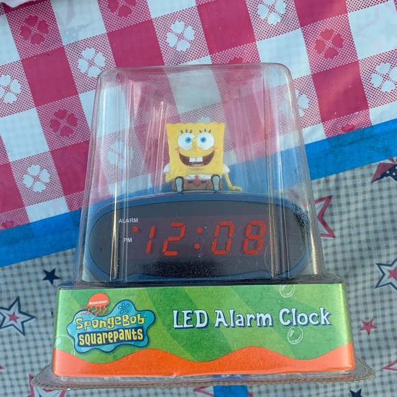 Nickelodeon Media Spongebob Squarepants Alarm Clock Poshmark